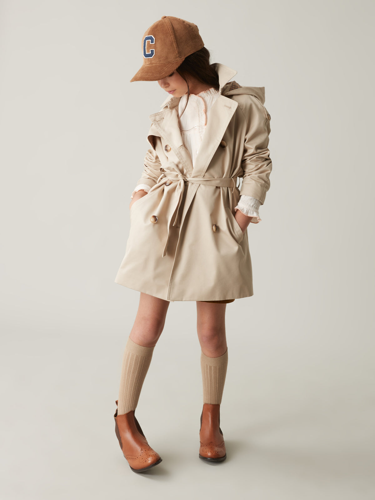 Le trench Fille : Intemporel n°6