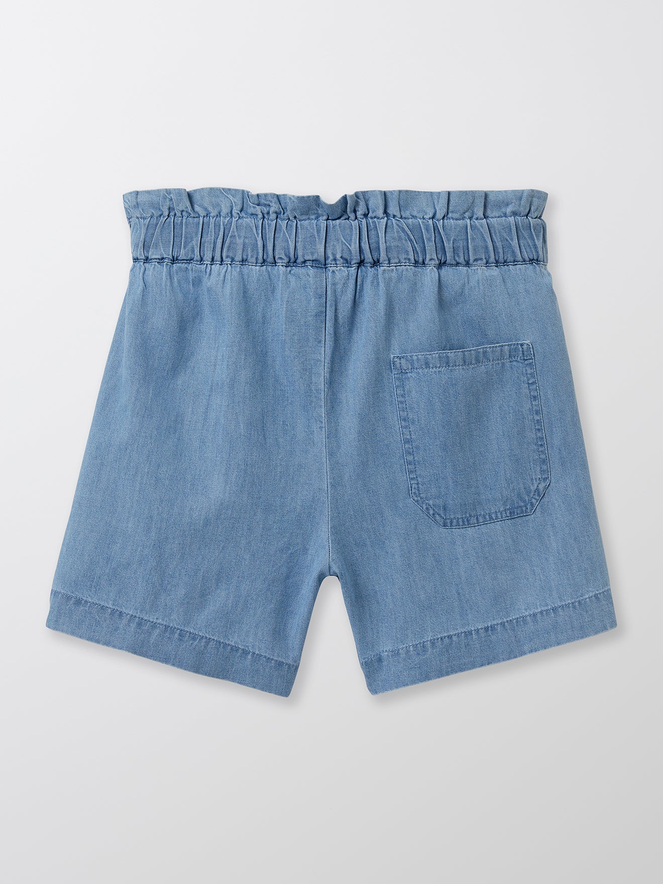 Mädchen-Shorts aus leichtem Denim