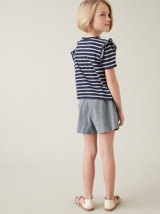 T-shirt rayé Fille - Coton Bio