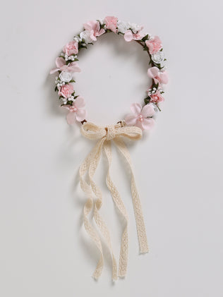 Couronne de fleurs Fille