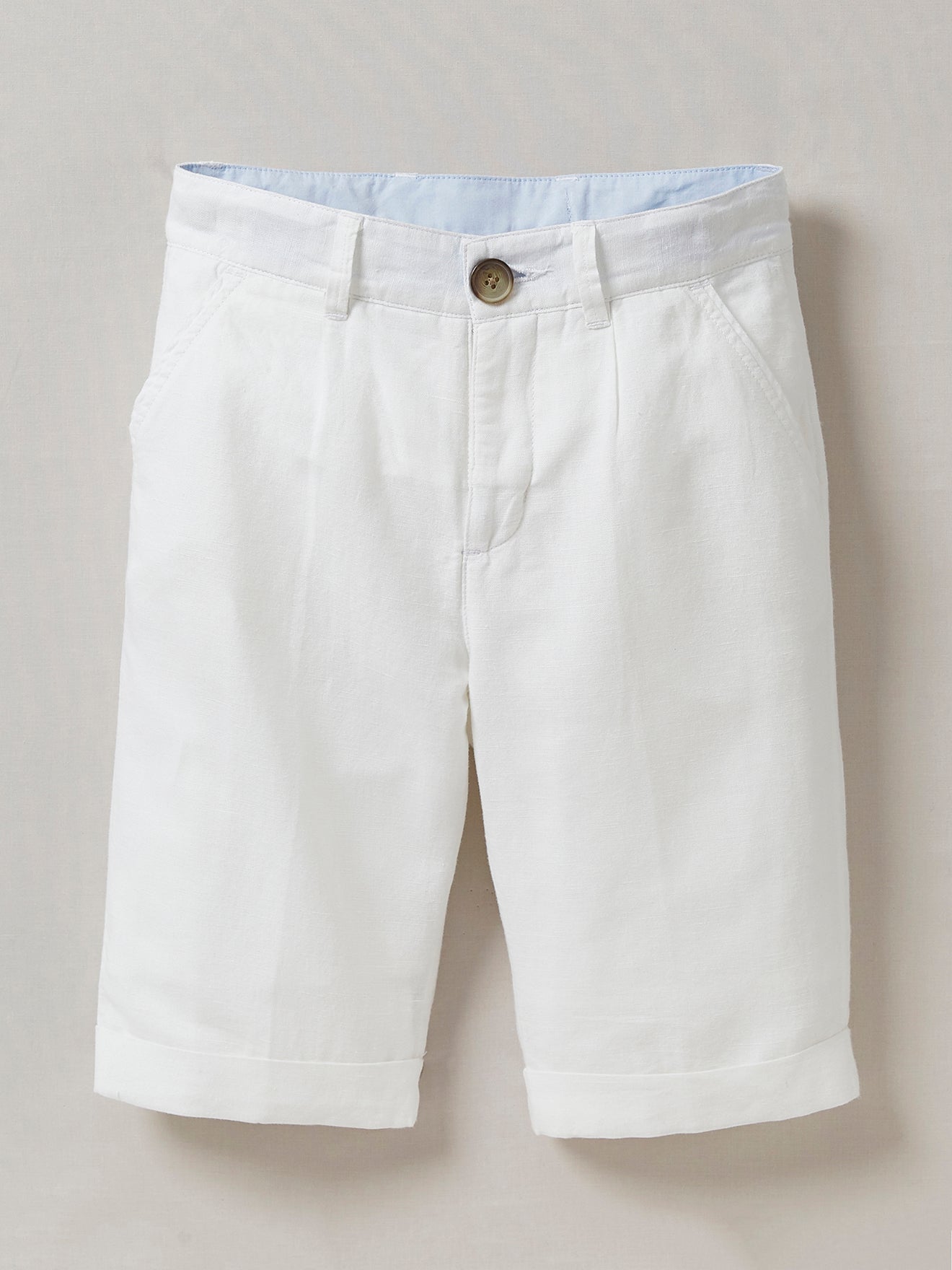 Jungen-Bermudas aus Leinen/Baumwolle – Kollektion für Festtage und Hochzeiten