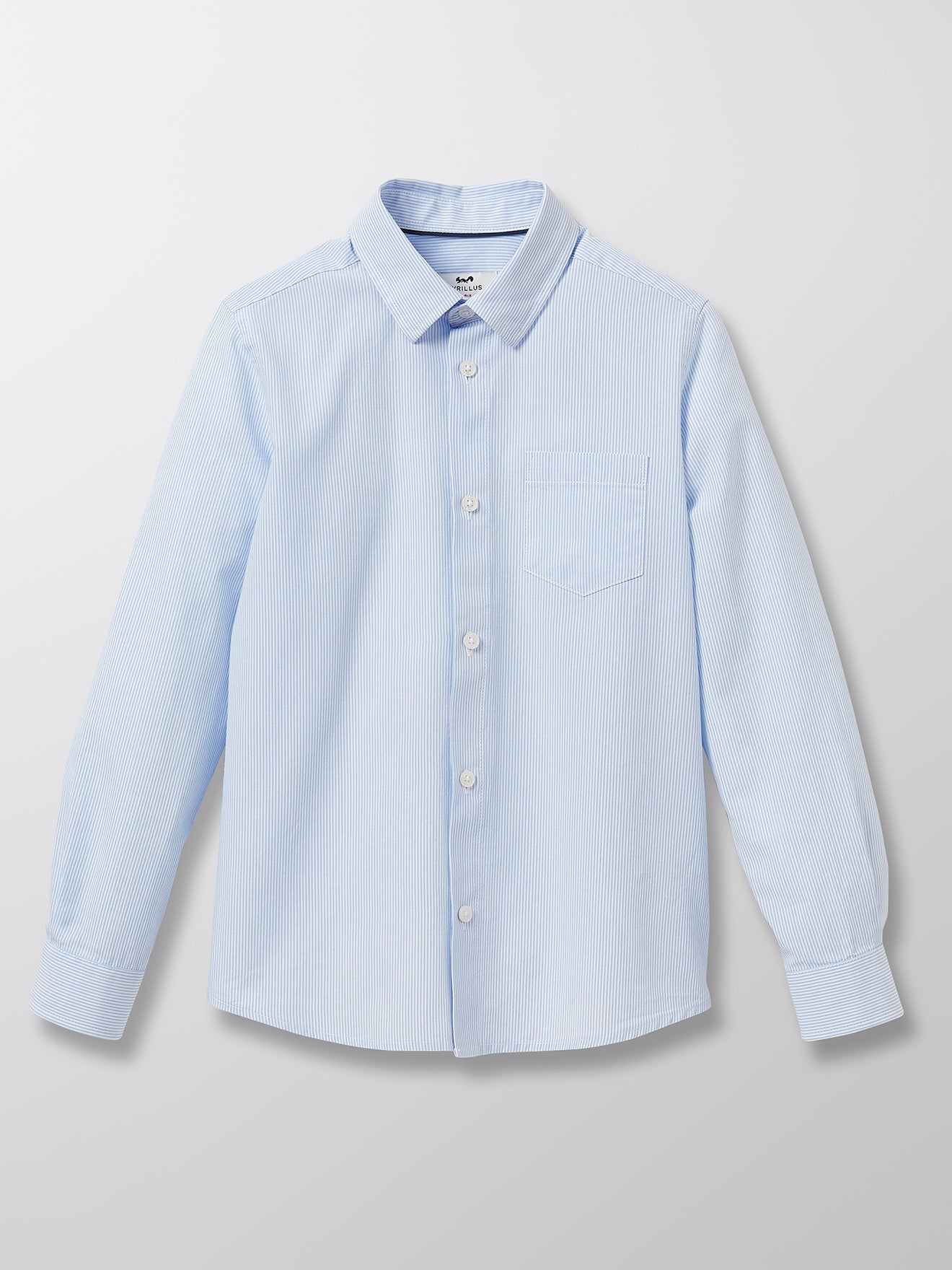Jungenhemd mit Streifen