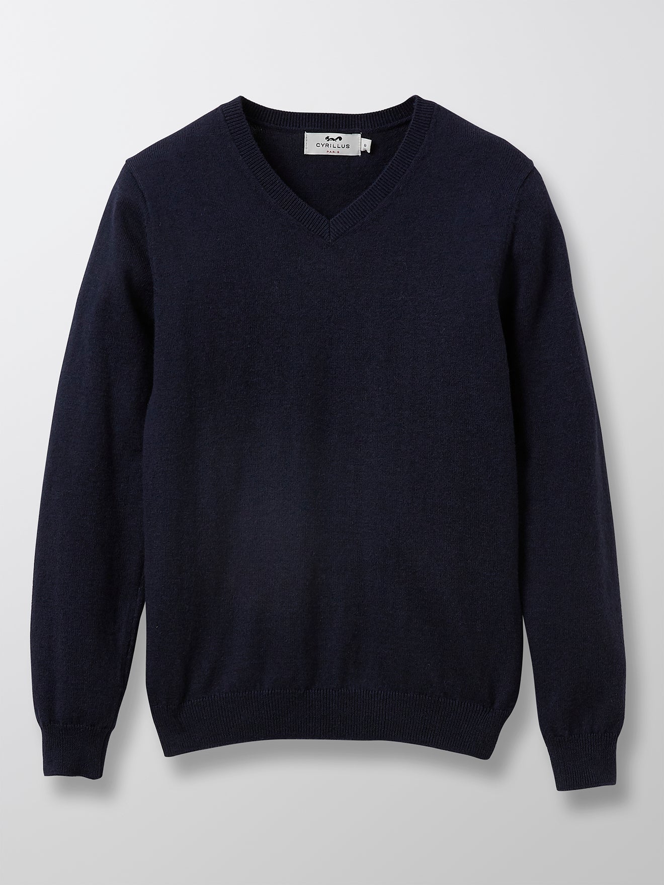 Jungen-Pullover mit V-Ausschnitt