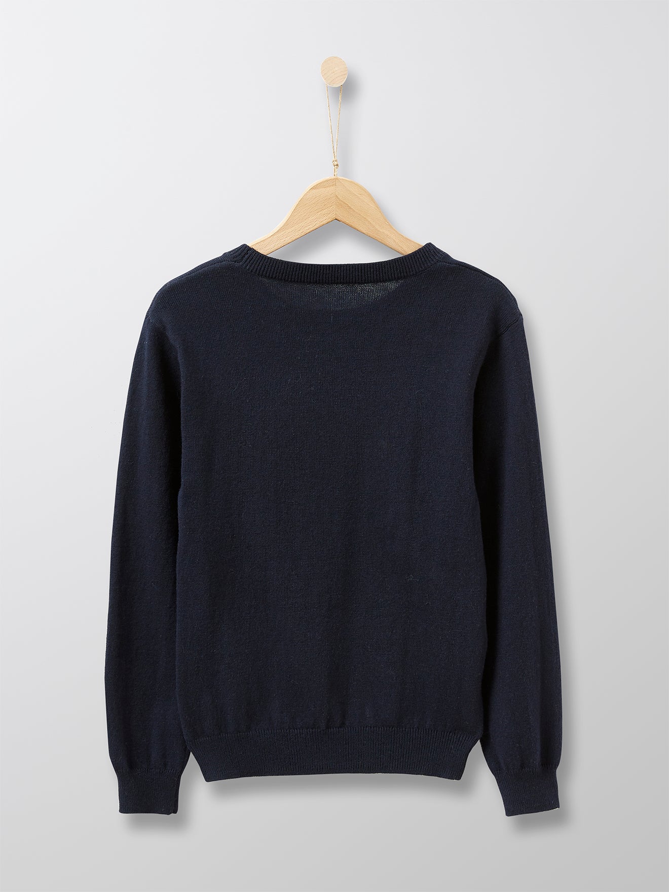 Jungenpullover mit Rundhalsausschnitt