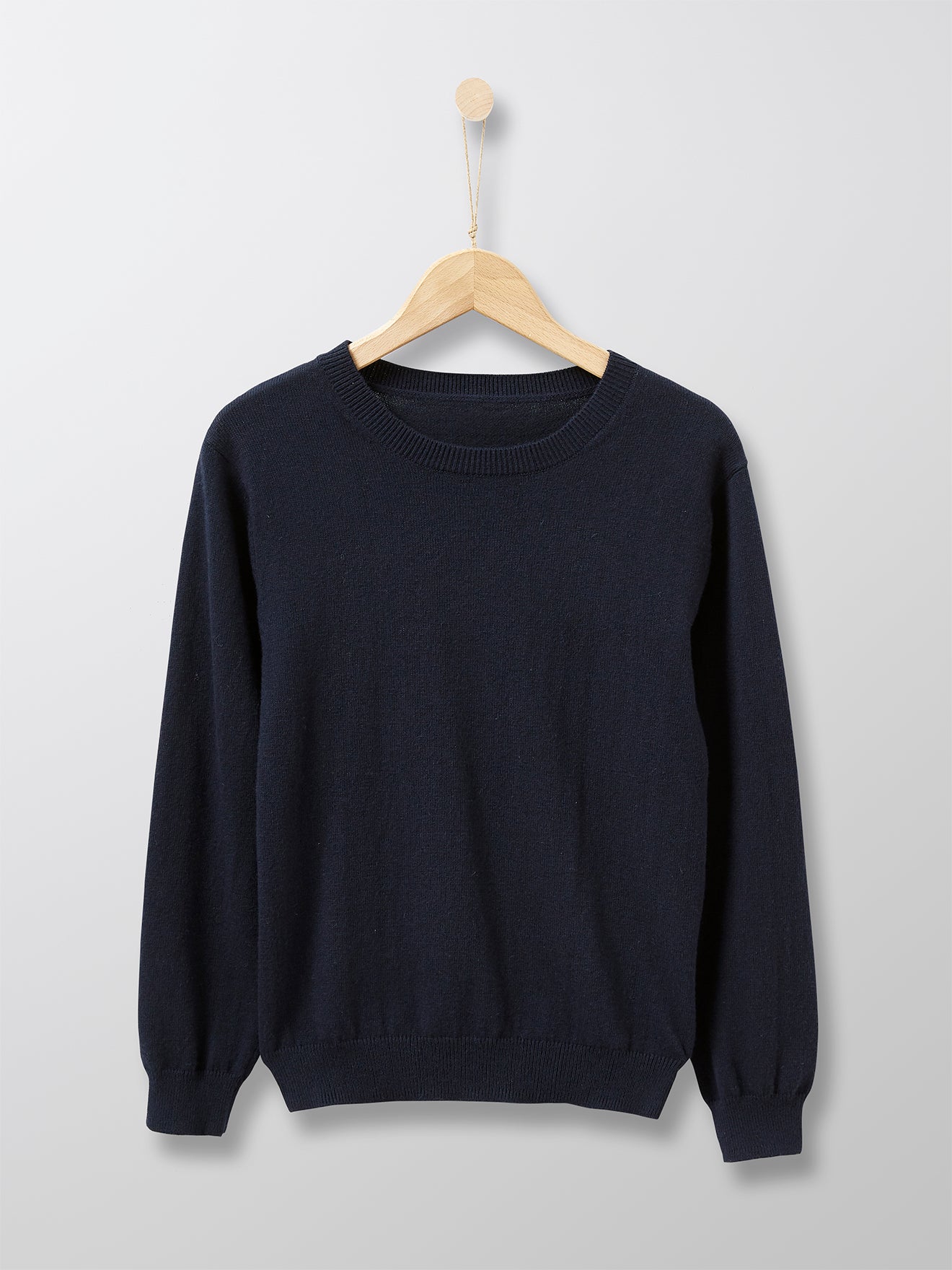 Jungenpullover mit Rundhalsausschnitt