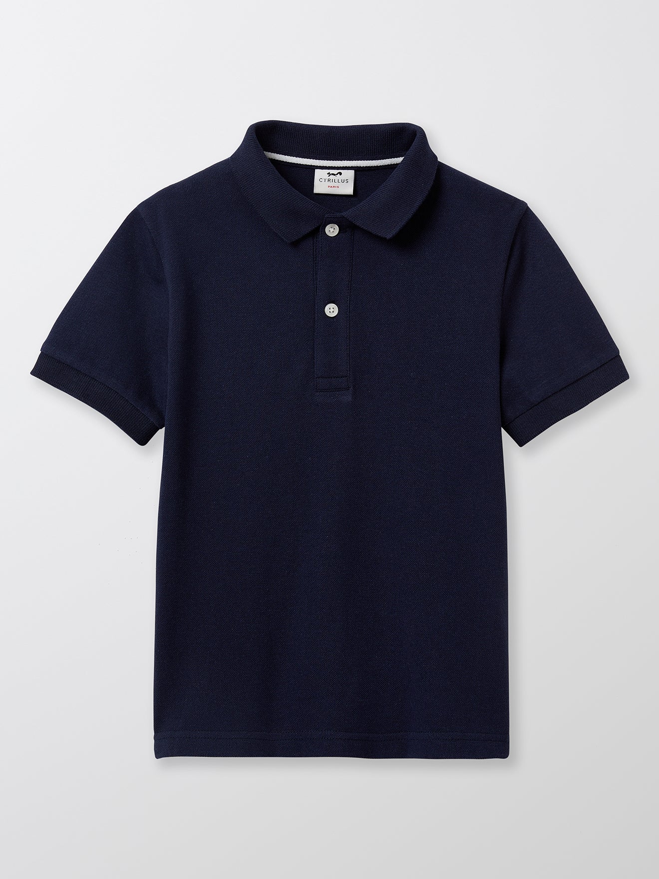Jungen-Poloshirt – Bio-Baumwolle